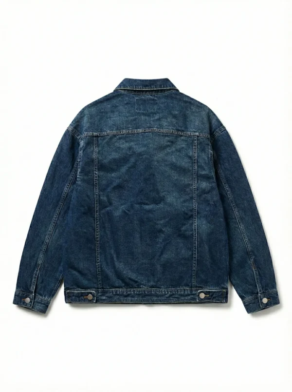 ALCEN Classic Indigo Loose-Fit Denim Jacket