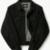 Alcen Shadow Wash Loose-Fit Denim Jacket