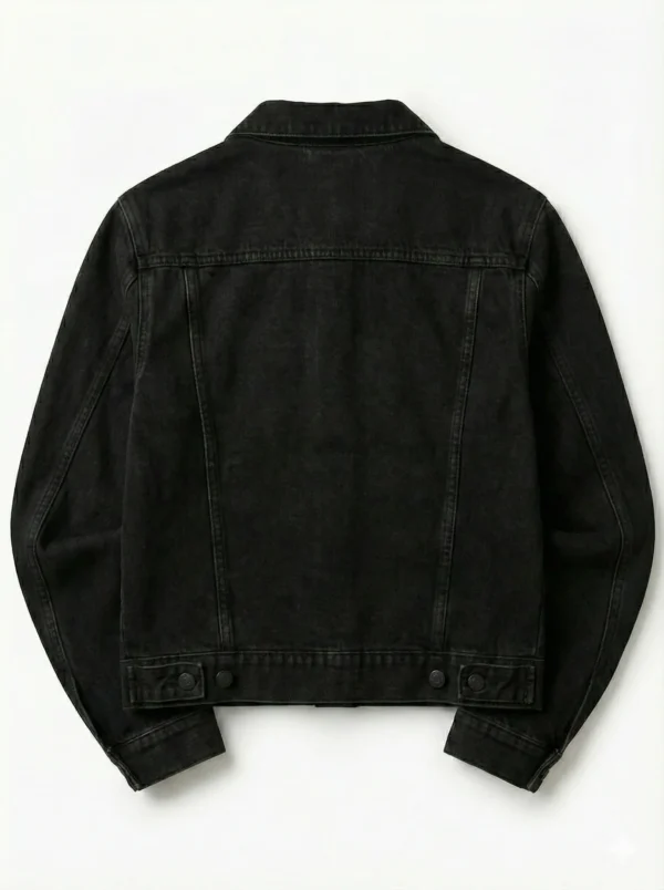 Alcen Shadow Wash Loose-Fit Denim Jacket