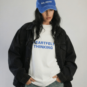 Alcen Shadow Wash Loose-Fit Denim Jacket